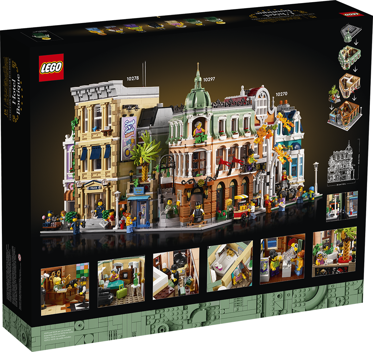 LEGO ADULTS 10297 Khách Sạn Cổ Điển (3066 chi tiết)