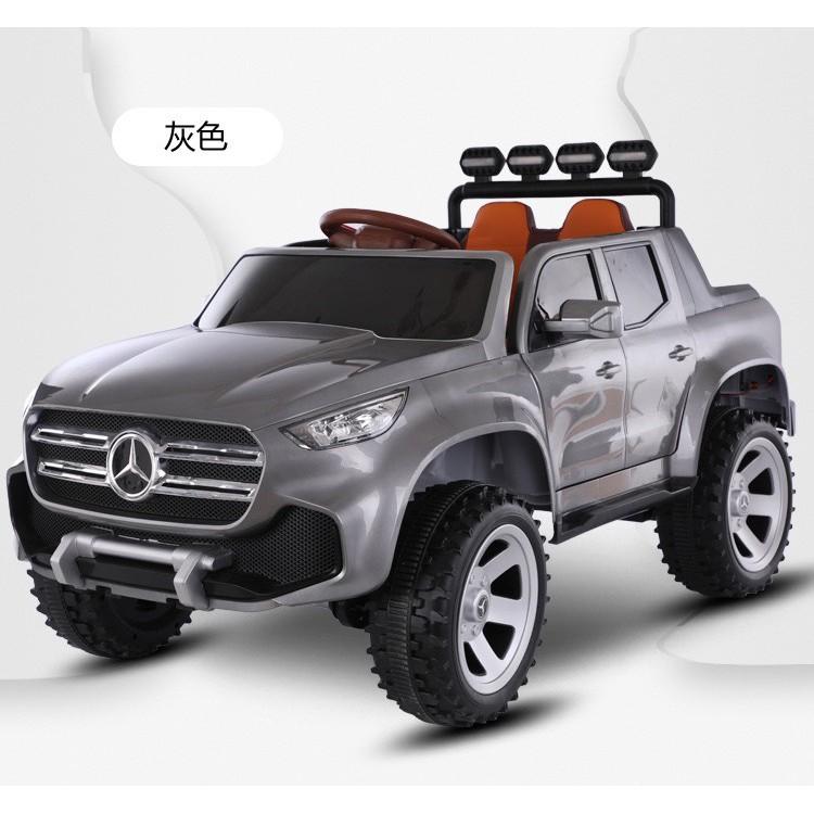 Ô tô điện trẻ em mẫu bán tải BABY-KID MERCEDES ABM-3388 4 Động Cơ + 2 ghế ngồi bảo hành 6 tháng - DH STORE