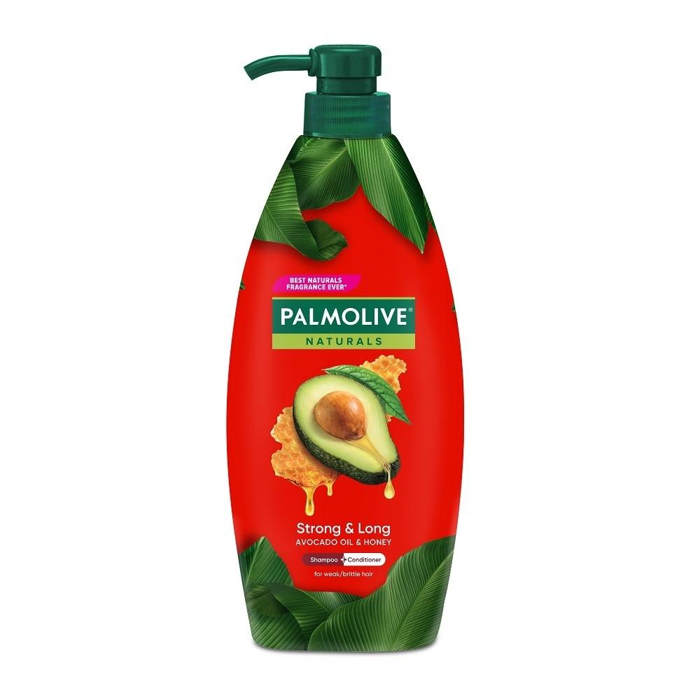 Dầu Gội Và Xả Palmolive Naturals Strong &amp; Long Avocado Oil &amp; Honey 600ml
