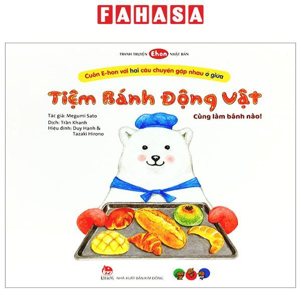 Ehon - Tiệm Bánh Động Vật - Cùng Làm Bánh Nào!