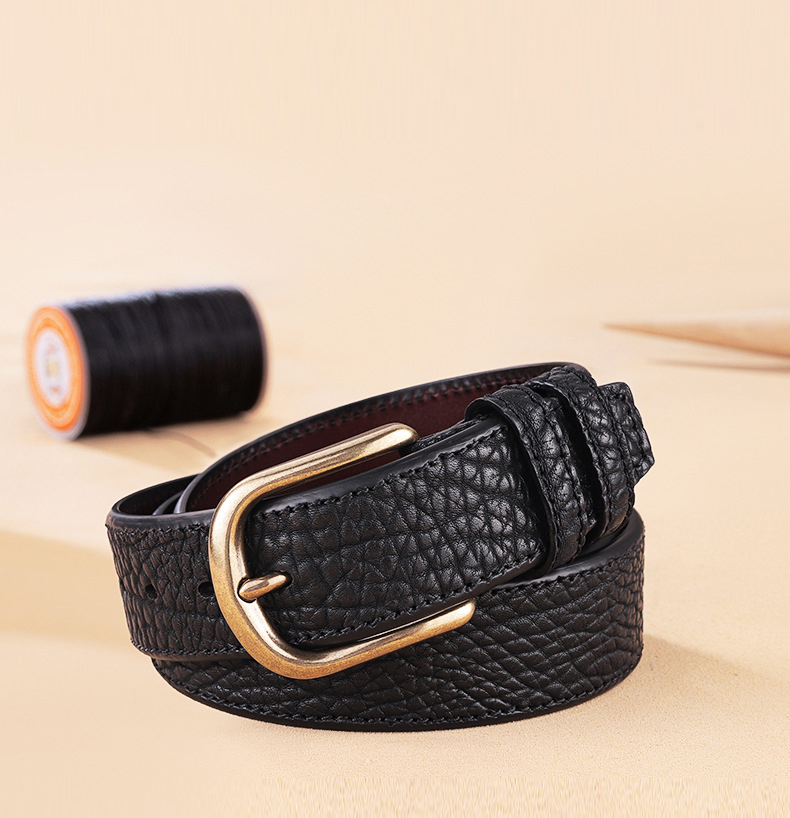 Thắt lưng nam DA BÒ THẬT - BEE GEE N8042