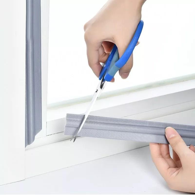 2m Ron Màng PE Loại Cải tiến Dán Chắn Nước Gió Chặn Khe Cửa Ngăn Côn Trùng,Bụi Bẩn,Cách Âm Cánh Cửa