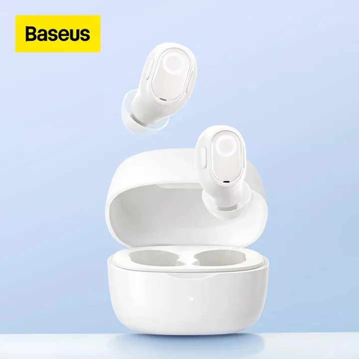 Tai Nghe Bluetooth Baseus Bowie WM02 True Wireless Earphones (Bluetooth V5.3, 25h sử dụng, Kích thước nhỏ gọn, Thời Trang, APP Control) - Hàng Chính hãng