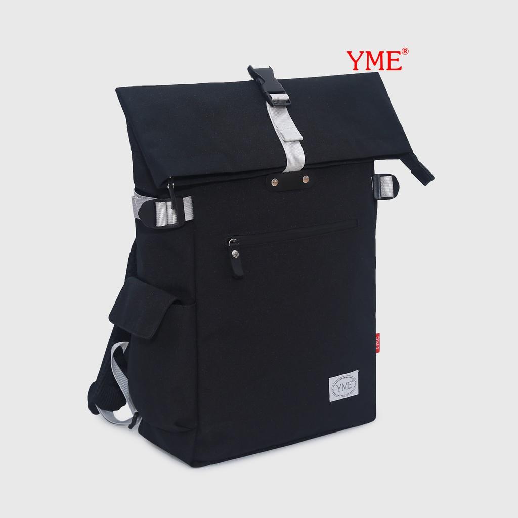 YBL09 Balo Bumb Backpack Nam Nữ YME đi học đi làm đeo êm nhẹ chất vải polyester canvas chống thấm