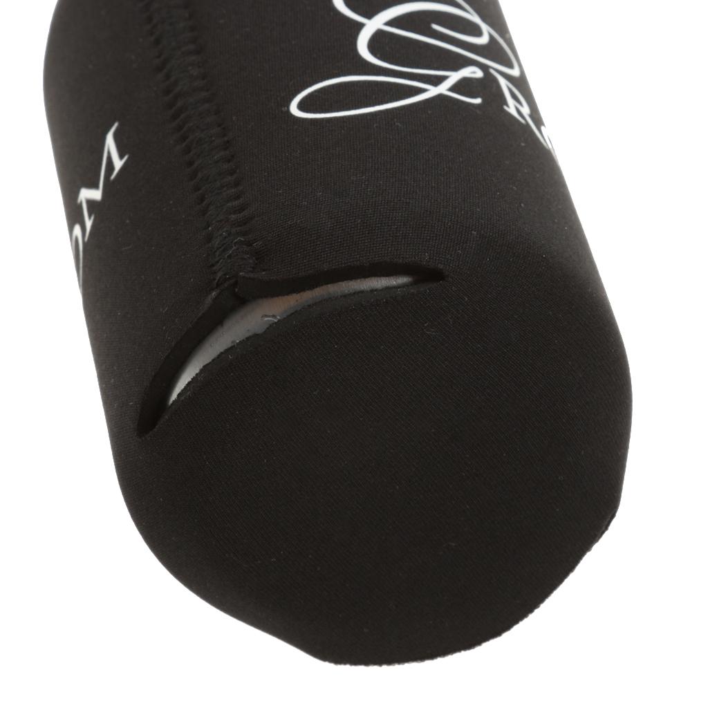 8x"Groom" Sleeve Protection Insulation Neoprene Can Cooler Black