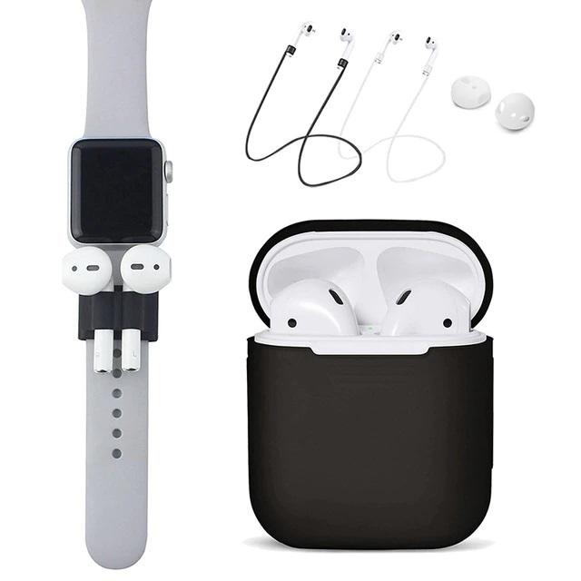 Bộ Móc tai nghe và đeo tay silicon dành cho Airpods 1 / 2 / 3 / Airpods Pro hiệu Coteetci - Hàng nhập khẩu