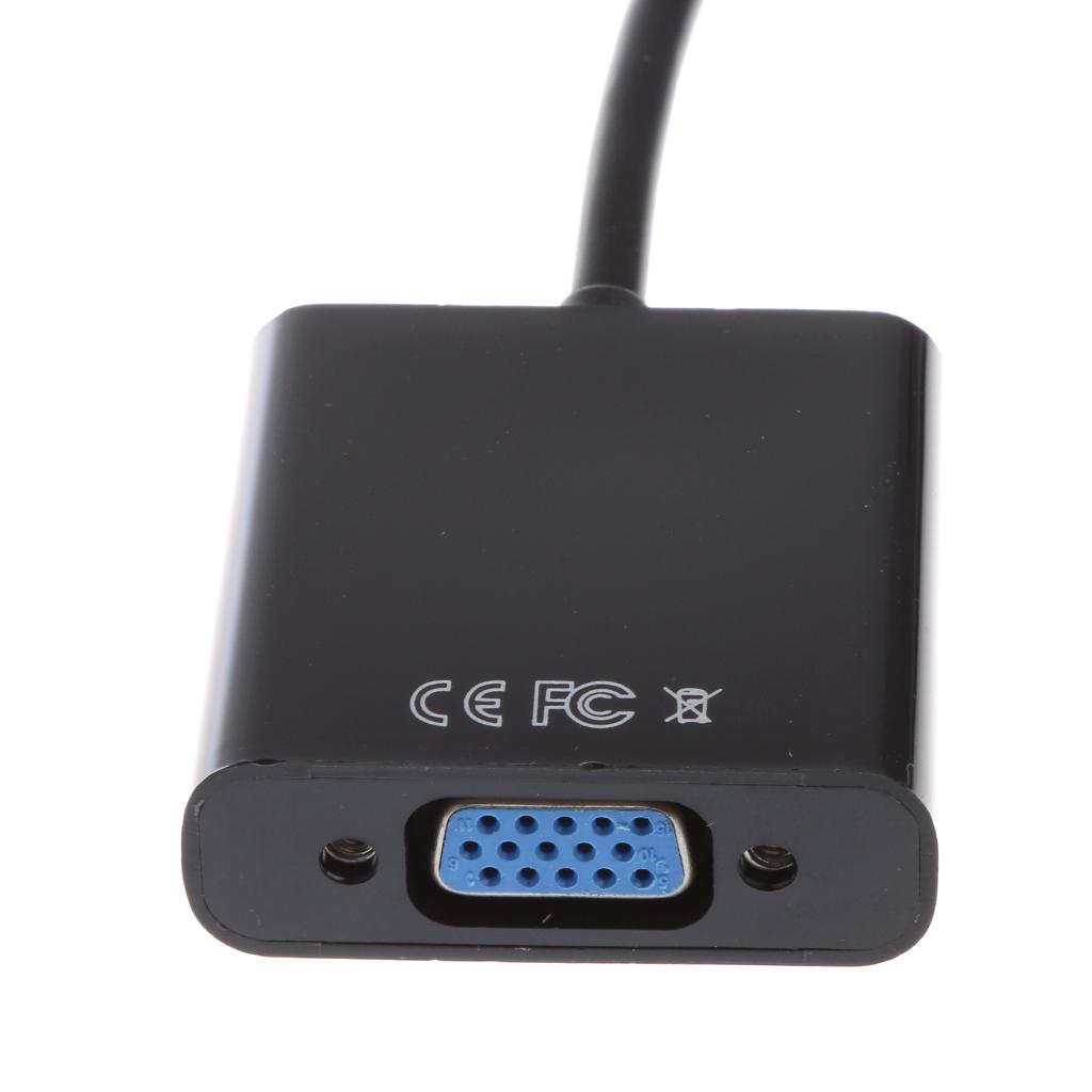 DP To VGA 1080P DisplayPort DP To VGA Male To Female Adapter Converter