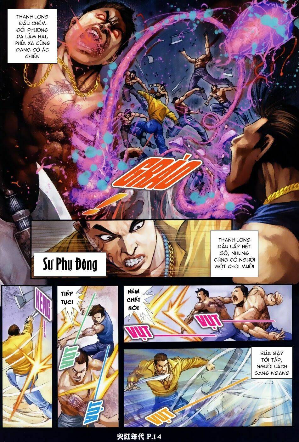 hỏa hồng niên đại hắc cốt đường chapter 39 13