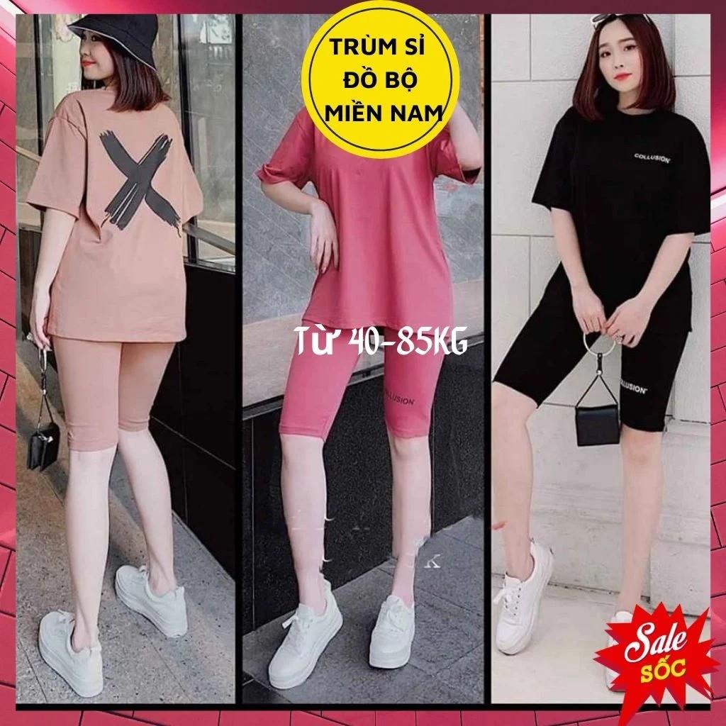 (Có tới size 85kg) Đồ Bộ Nữ, Đồ bộ thun cotton, set bộ mặc nhà đẹp