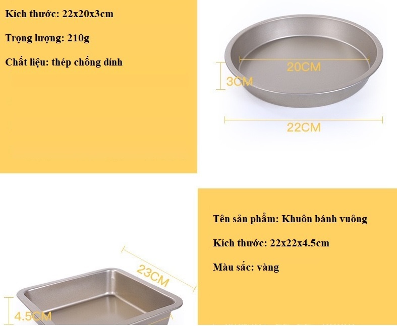 Khuôn Làm Bánh Với Chất Liệu Cao Cấp