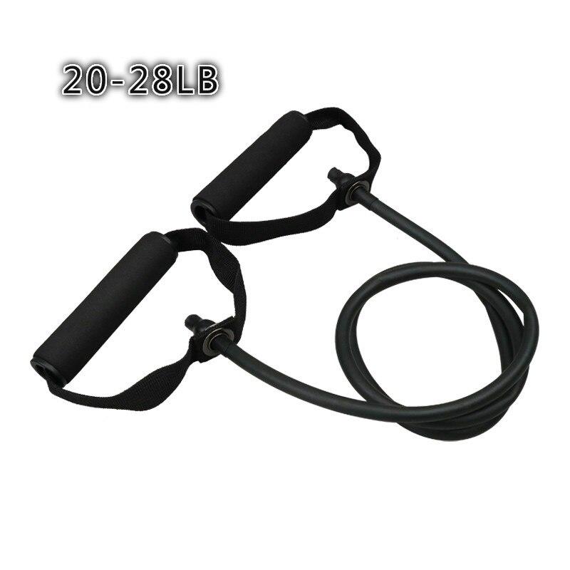 5 Levels Resistance Bands with Handles Yoga Pull Rope Elastic Fitness Exercise Tube Band for Home Workouts Strength Training