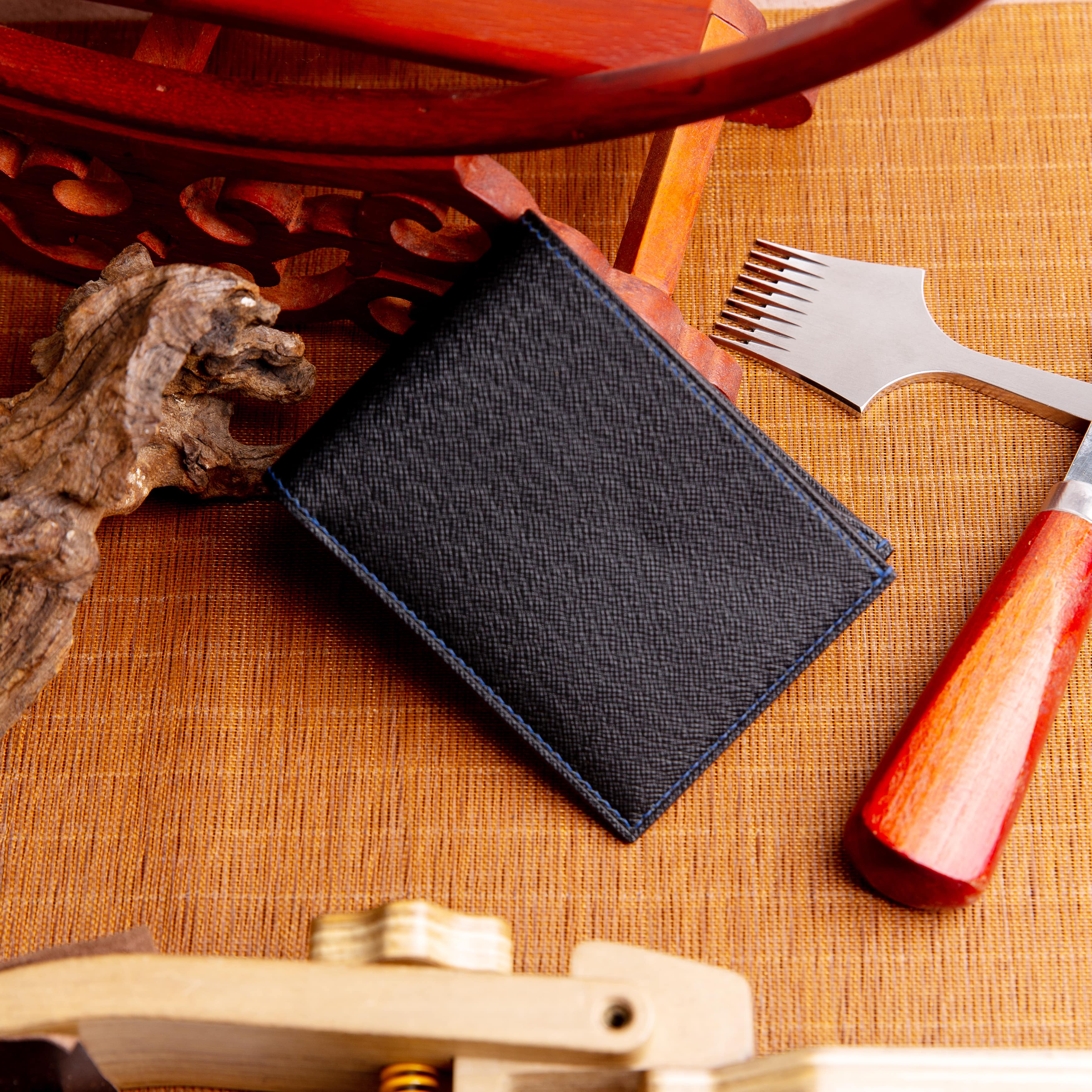 Ví nam ngang lớn - Xanh dương đậm