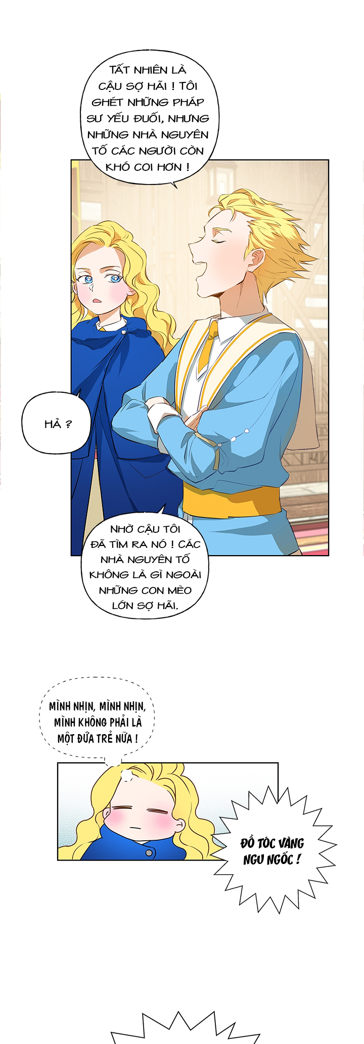 nhà nguyên tố tóc vàng chapter 24 30