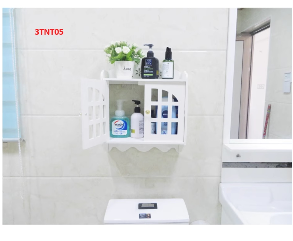 Tủ nhà tắm, tủ nhà vệ sinh, tủ nhà tắm chống thấm nước 3TNT05 - Nôi thất lắp rắp Viễn Đông Adv