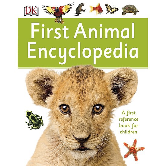 Sách Bách khoa toàn thư - First Animal Encyclopedia - Tổng Hợp Kiến Thức Về Thế Giới Động Vật, Những Điều Mà Trẻ Em Luôn Muốn Biết - Á Châu Books, Bìa Cứng, In Màu