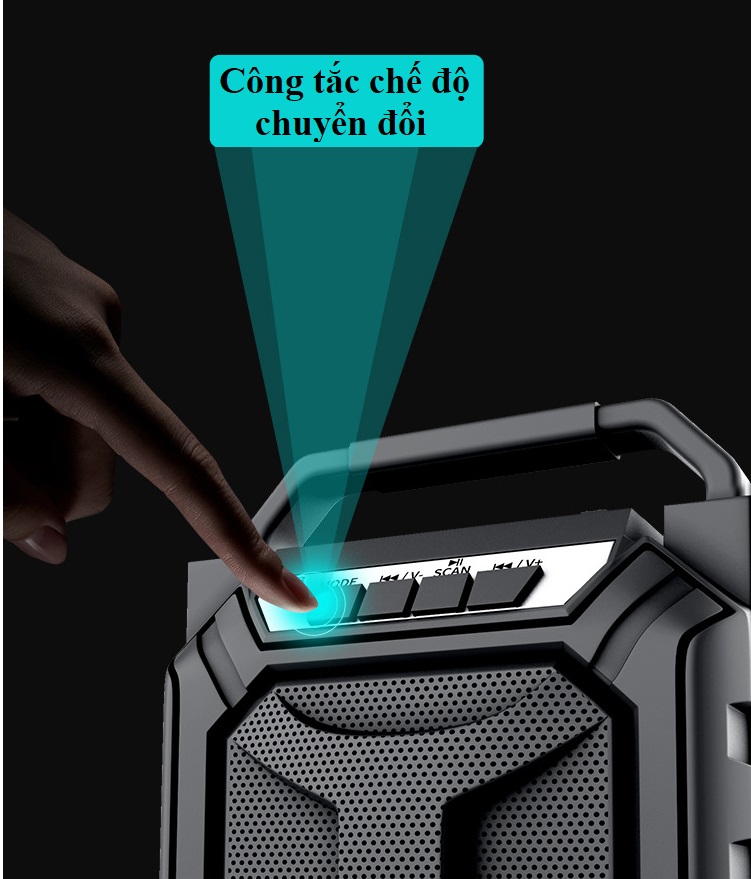 Loa Bluetooth Xách Tay Tiện Lợi, Hỗ Trợ Karaoke Y-3