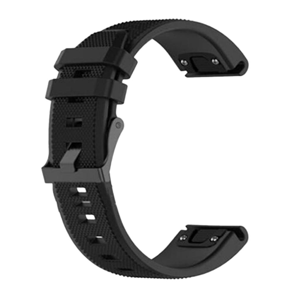 Soft Silicone Replacement Wristband Watch Band Bracelet Strap For Garmin Fenix 5X For Smart Watch 26mm Wrist Band Strap