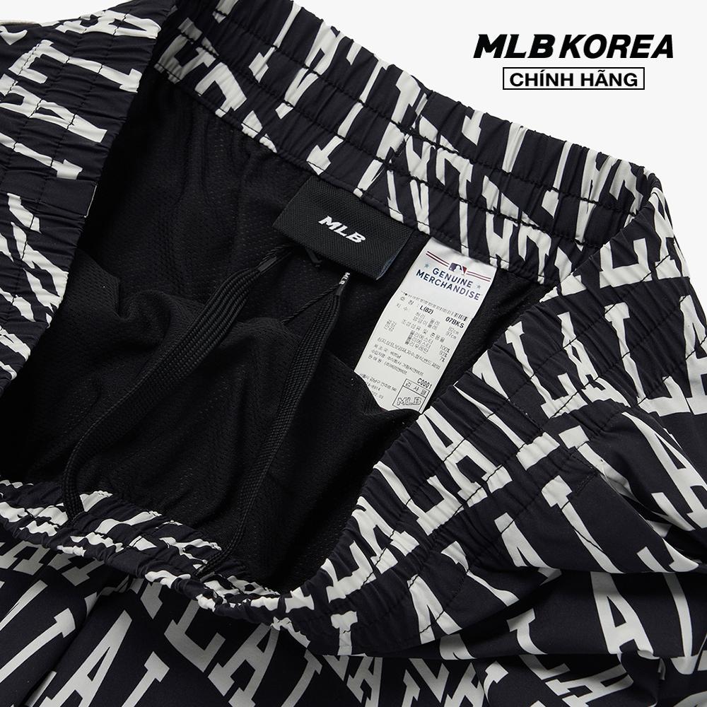 MLB - Quần shorts bơi nam lưng thun Illusion 3LSW60123-07BKS