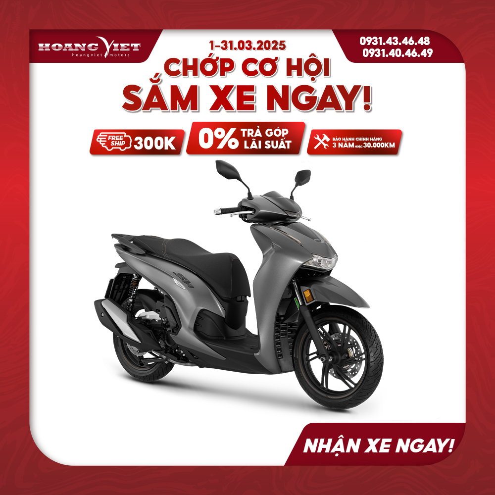 Xe Máy Honda SH 350i 2025 - Phiên Bản Đặc Biệt