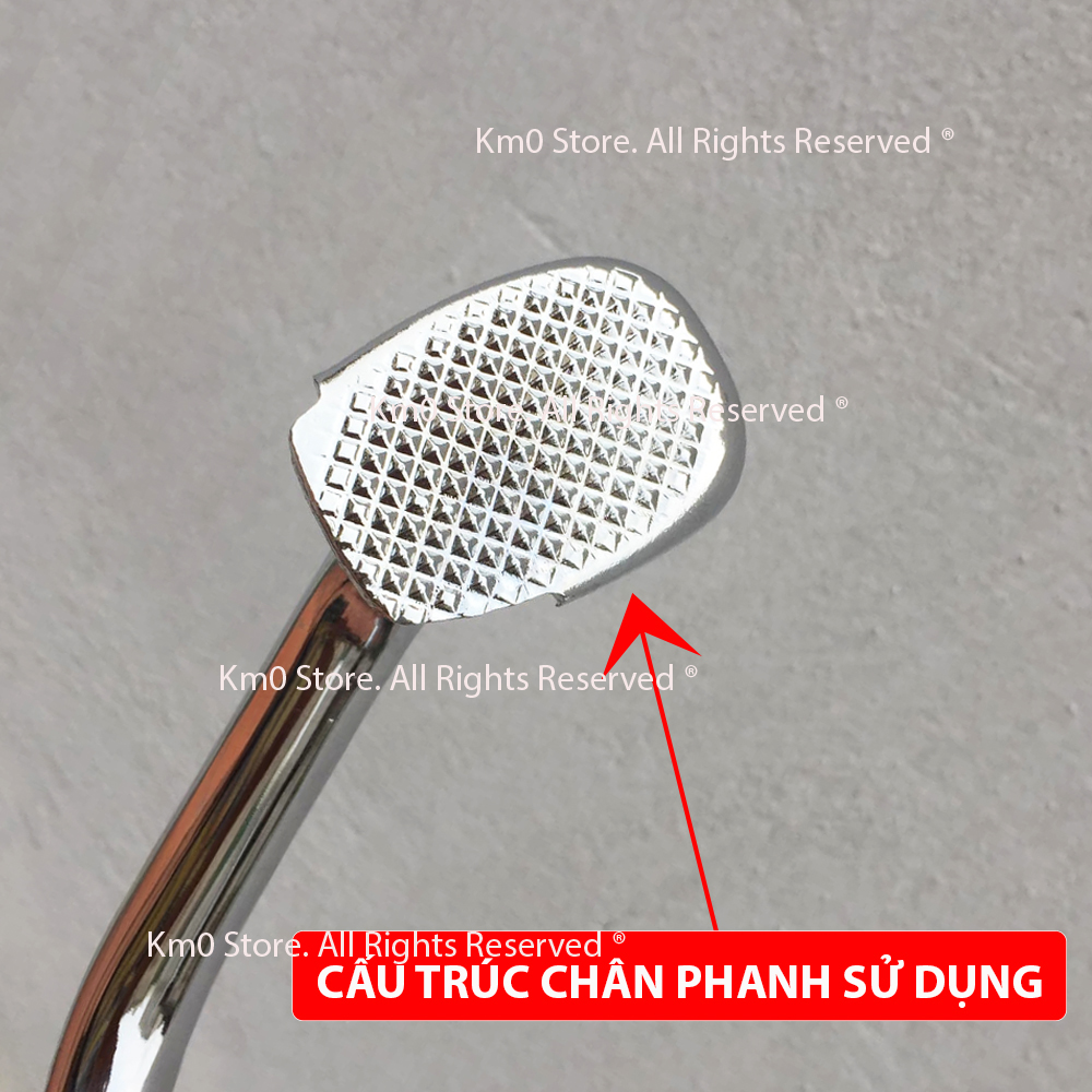 Đệm Bọc Chân Phanh (Chân Thắng) NHÔM MÀU Gắng Xe Máy G1139