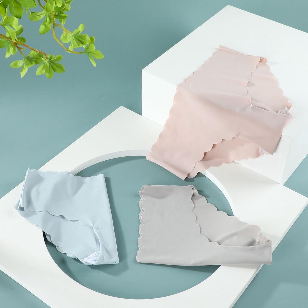 Quần lót su mềm mại cao cấp viền sóng sexy cho nữ QLN031