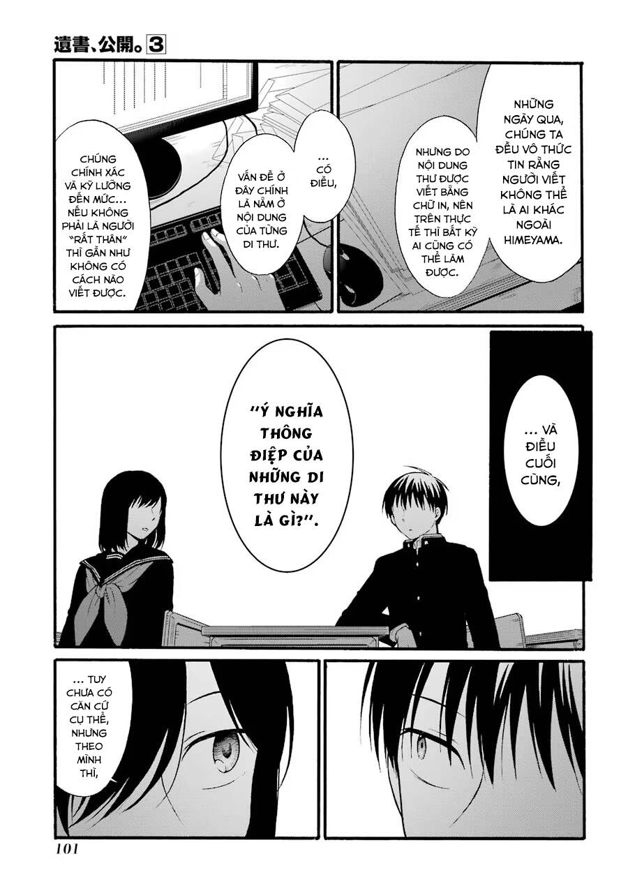 di thư trên bàn chapter 12 17