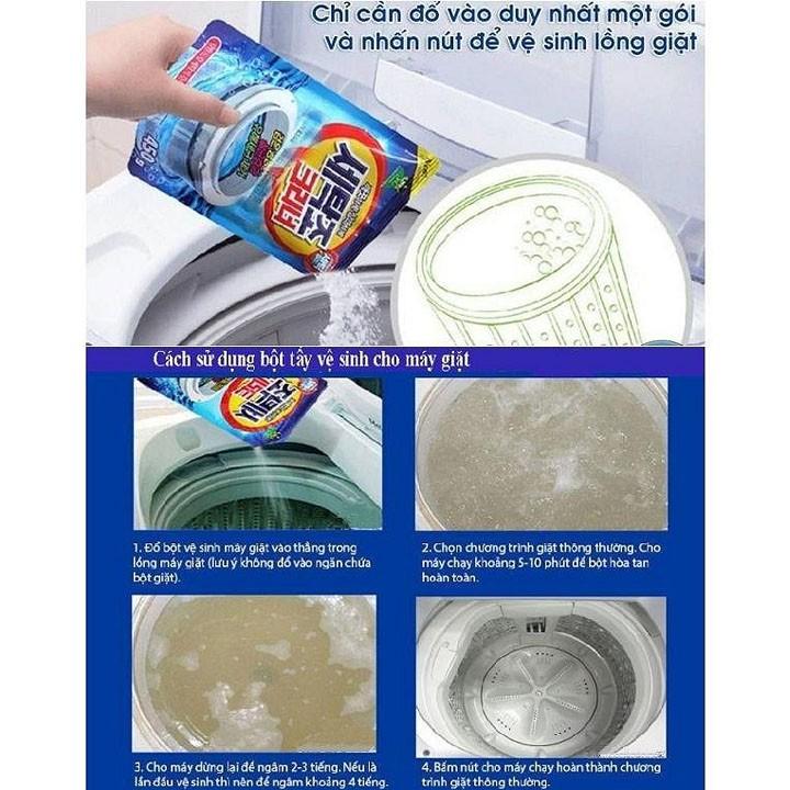 Bột Vệ Sinh Lồng Máy Giặt Hàn Quốc