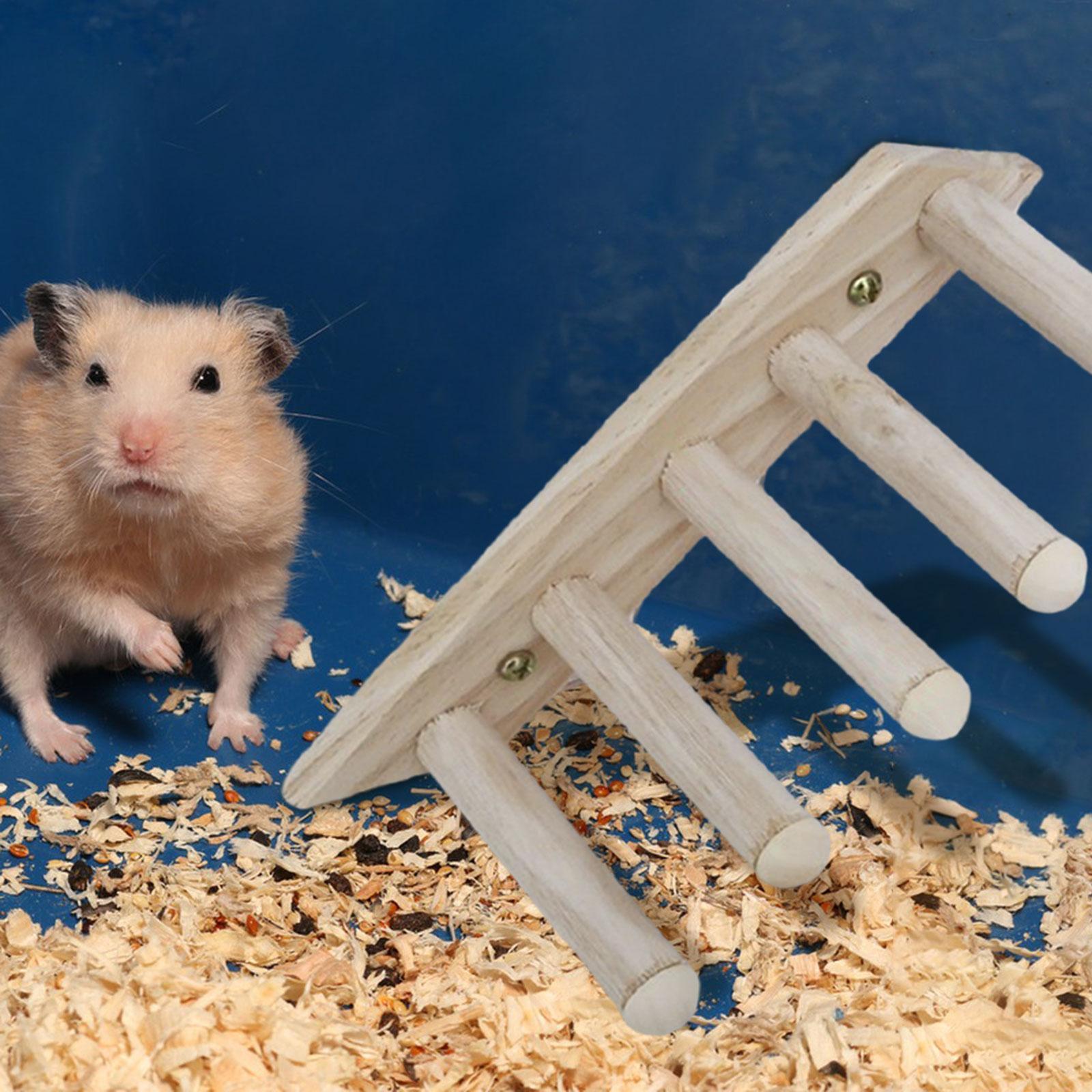 Hamster Climbing Ladder Durable Hamster stair Finches Lovebird Climbing