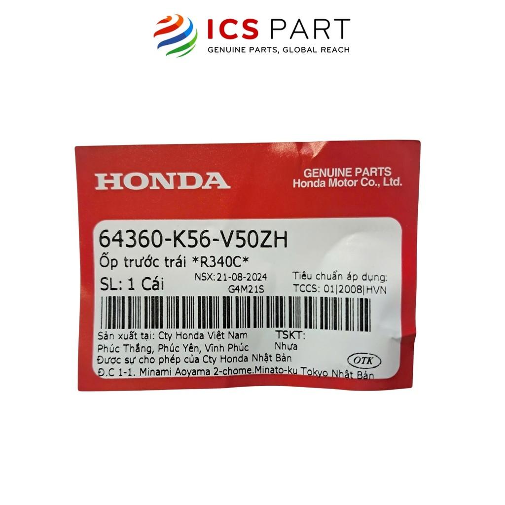 Nhựa Ốp Đèn Pha Trái R340C HONDA Winner X V2 2021 Màu Đỏ (64360K56V50ZH)
