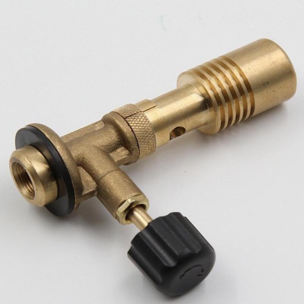 Portable Brass Propane Gas  Burner for Camping  Lab