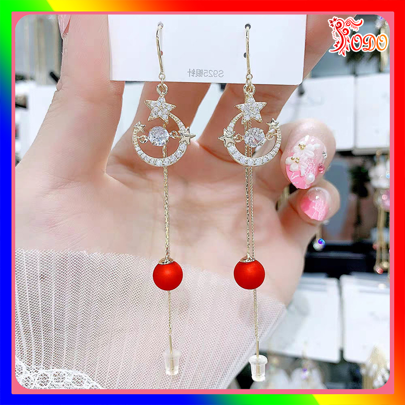 Bông tai đáng yêu kiểu dáng MZ652 S925 phong cách đơn giản thích hợp đi làm - [Thời Trang ToDo]