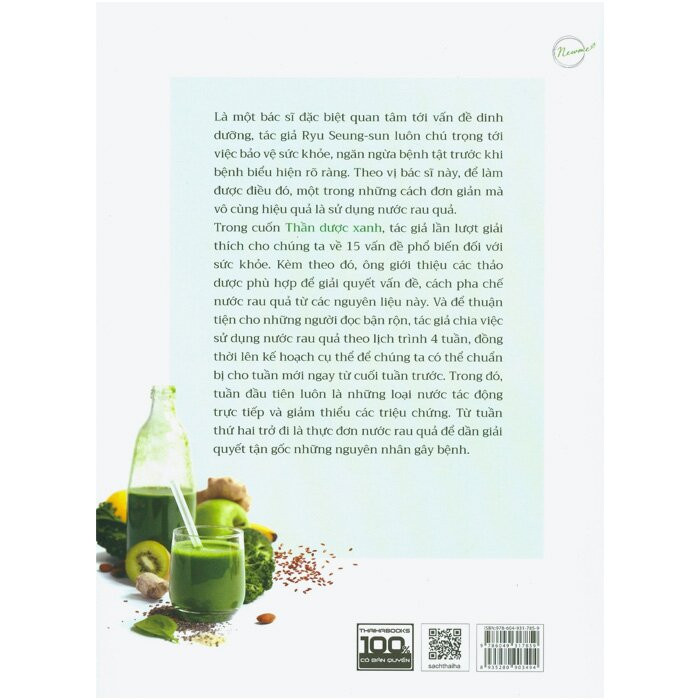THẦN DƯỢC XANH - Ryu Seung-Sun - Nguyệt Minh dịch -