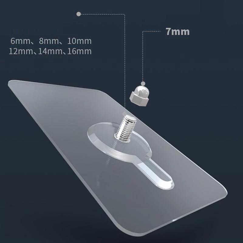 1 Móc Dán Tường Treo Vật Dụng Tiện Lợi