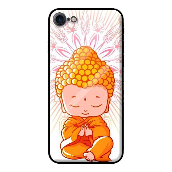 Ốp kính cho iPhone 8 mẫu CHÚ TIỂU 1 - Hàng chính hãng