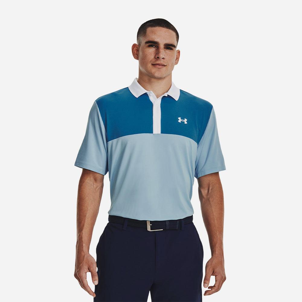 Áo polo thể thao nam Under Armour Perf 3.0 Color Block - 1377375-490