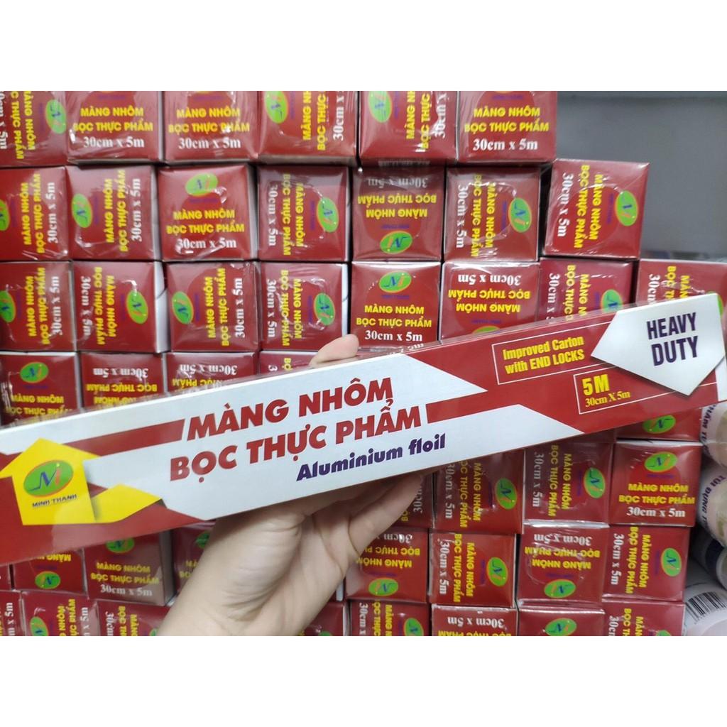 Màng nhôm bọc thực phẩm Minh Thành 30cm x 5m