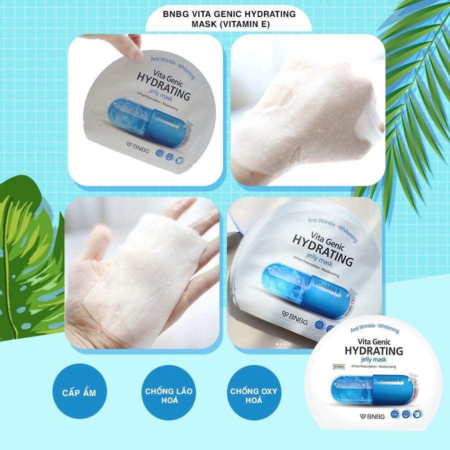 Mặt nạ giấy cấp nước dưỡng ẩm da mềm mượt, căng bóng BNBG Vita Genic Hydrating Jelly Mask 30ml