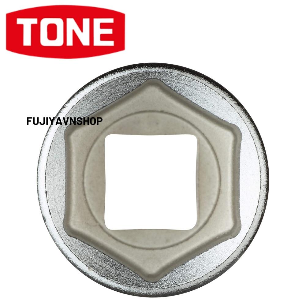 Đầu tuýp 6 cạnh ngắn Tone HP3S-17 ra đầu lục giác 17mm