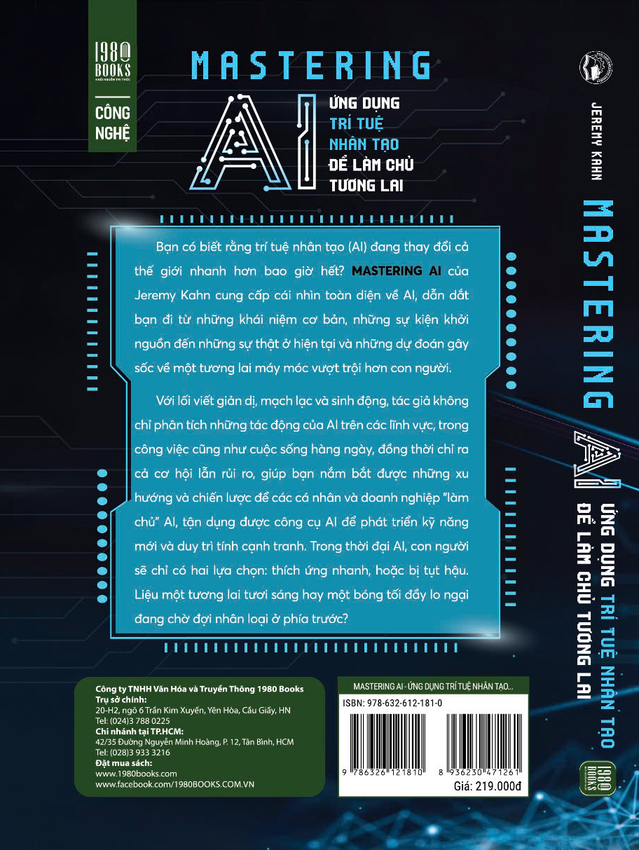 Mastering AI - Ứng Dụng Trí Tuệ Nhân Tạo Để Làm Chủ Tương Lai