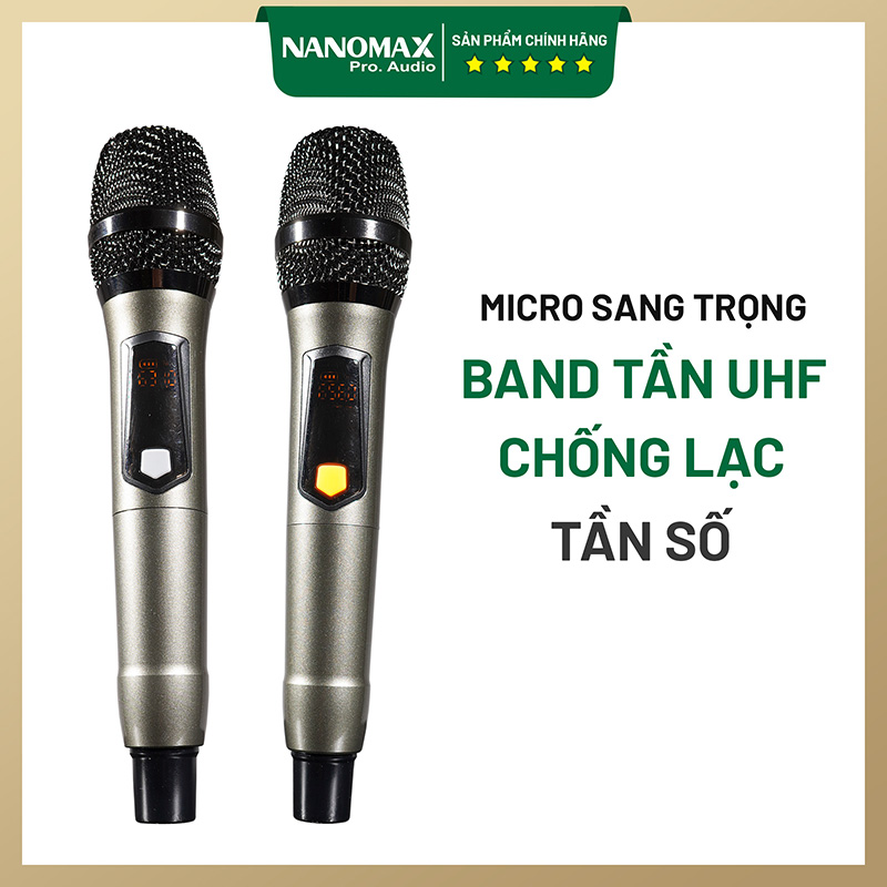 Loa Kéo Karaoke Công Suất Lớn | Loa Kéo Nanomax Bluetooth SK-1801 | Loa 5 Tấc Bass 50 Tặng 2 Mic Đọc Được USB Thẻ Nhớ Công Suất 950w Hàng Chính Hãng