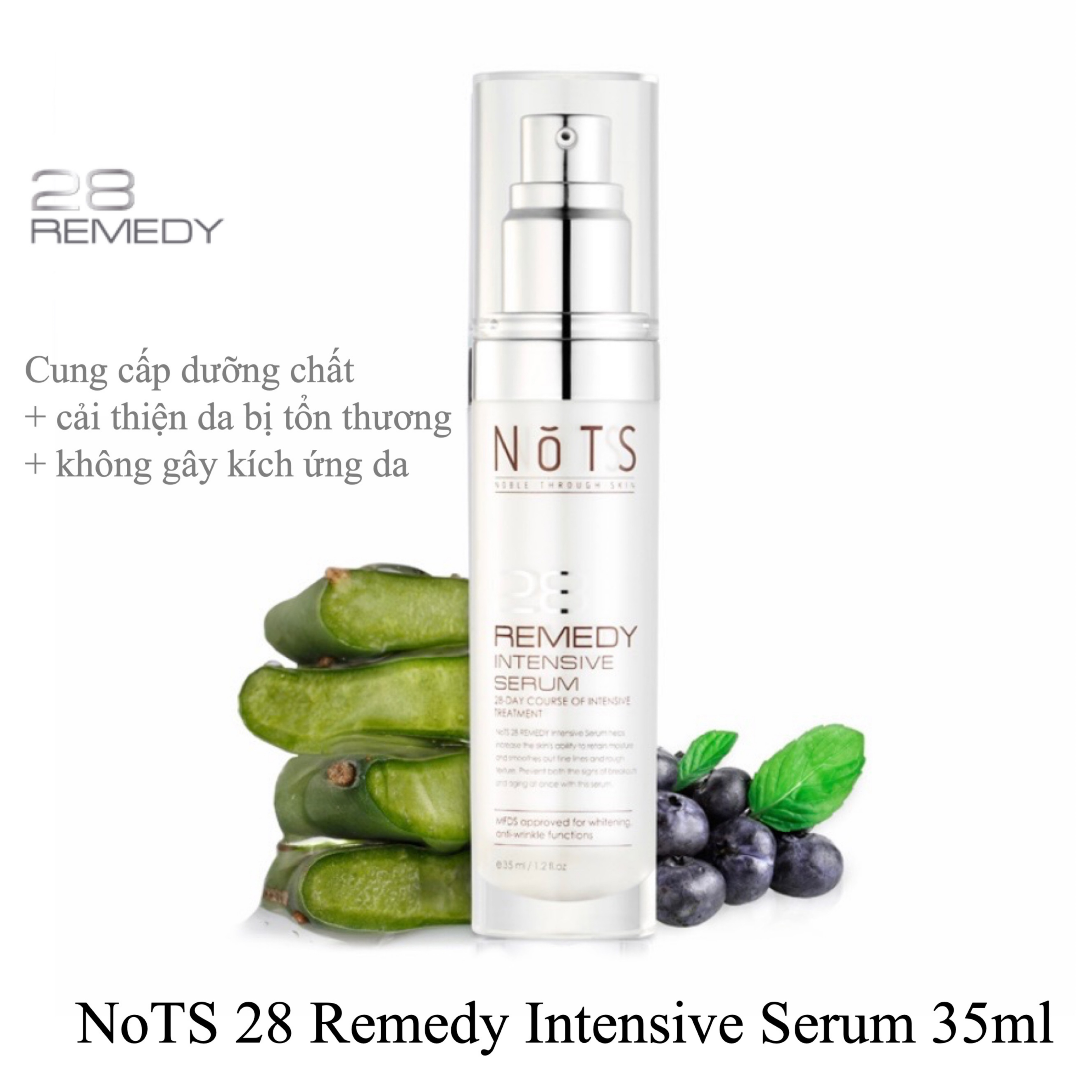 DƯỠNG CHẤT CHĂM SÓC DA NOTS 28 REMEDY INTENSIVE SERUM