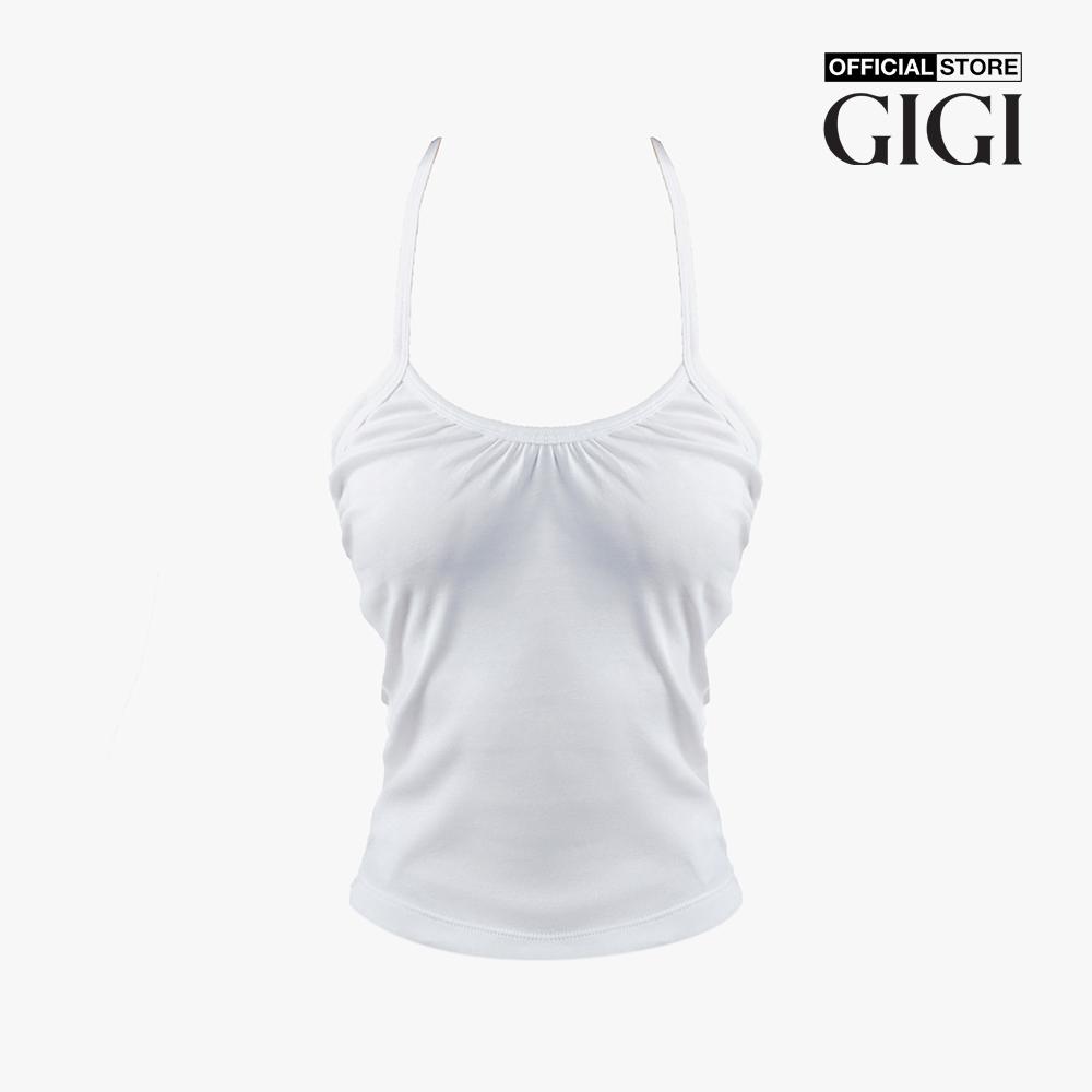 GIGI - Áo kiểu nữ cổ yếm thắt dây nữ tính G1201T221233