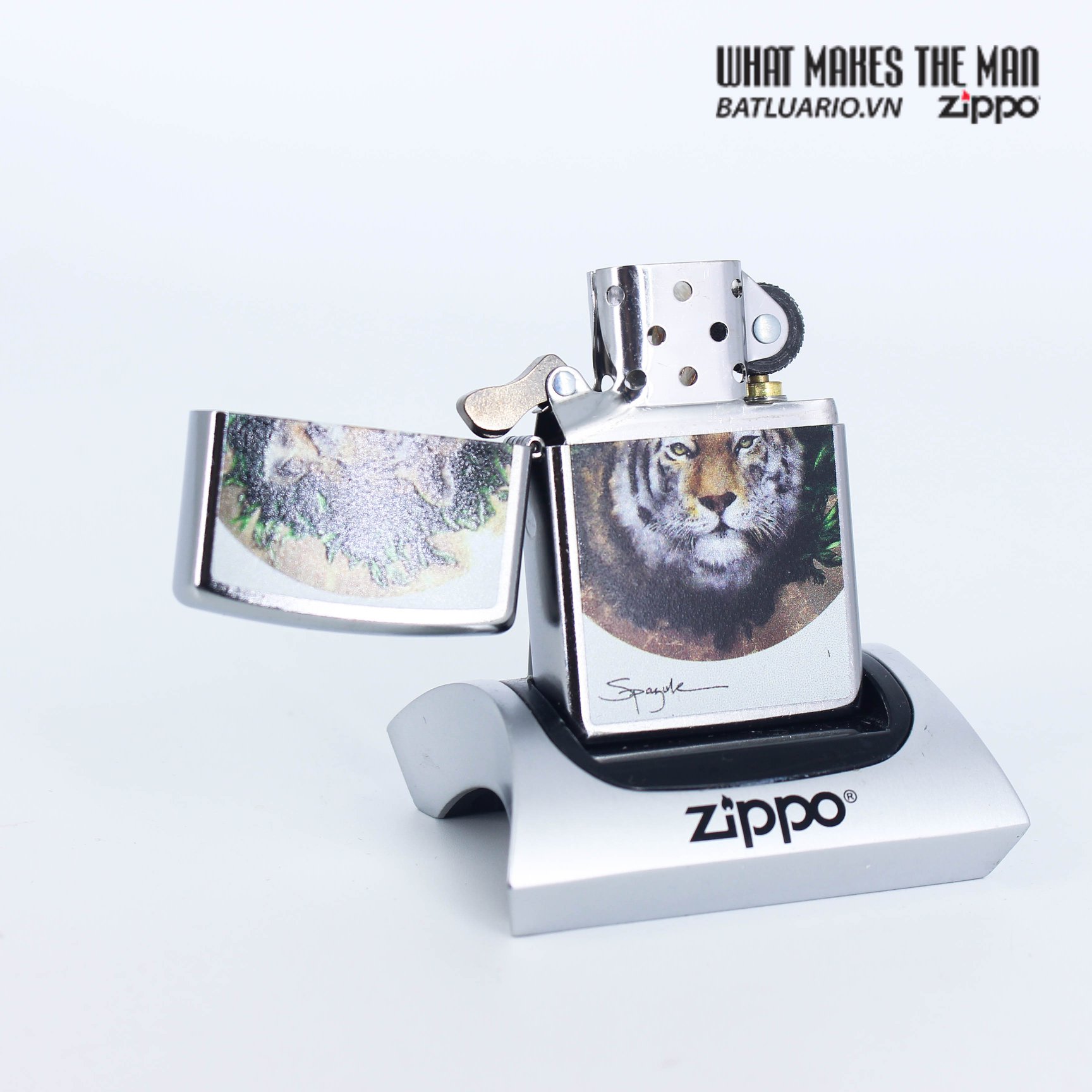 Bật Lửa Zippo 49090 – Zippo Spazuk Tiger Design