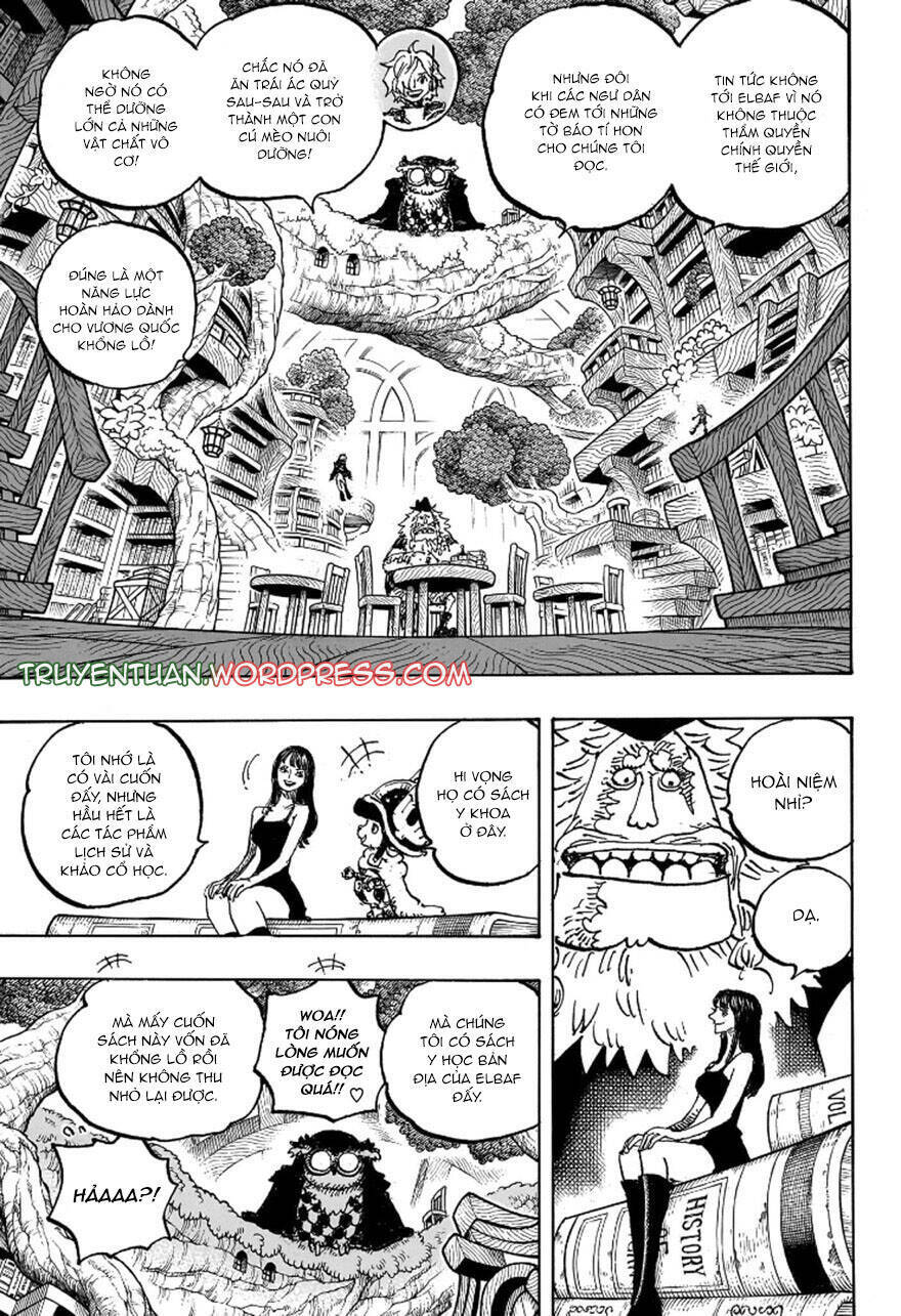 đảo hải tặc - one piece chapter 1135 3