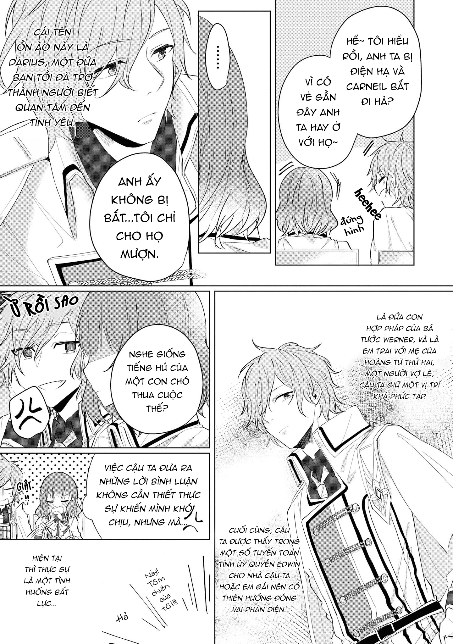 vị hôn phu là kẻ phản diện nên tôi hơi rén chapter 5 4