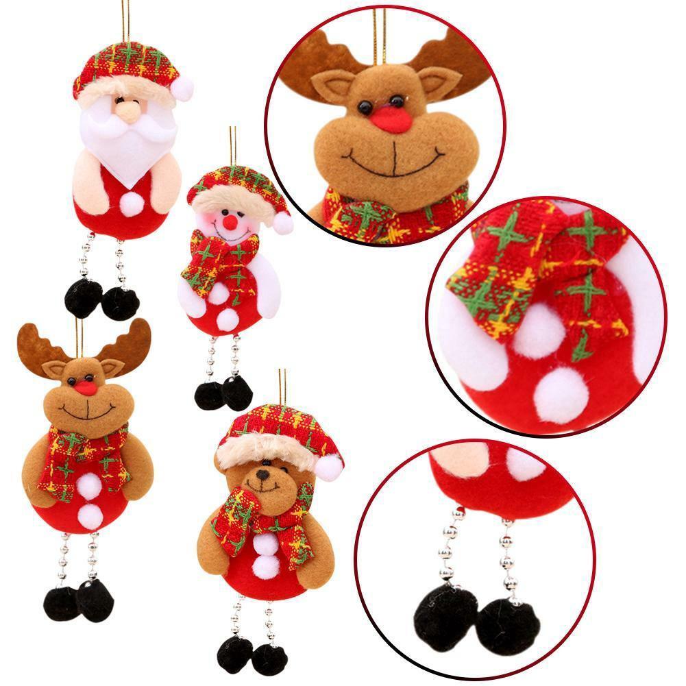 Búp bê hình ông già Noel có dây treo dùng để trang trí cây thông Noel
