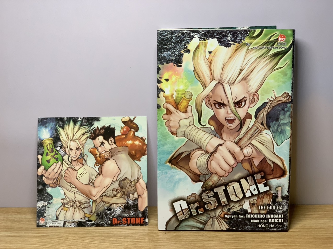 Dr Stone Tập 1 (kèm postcard)