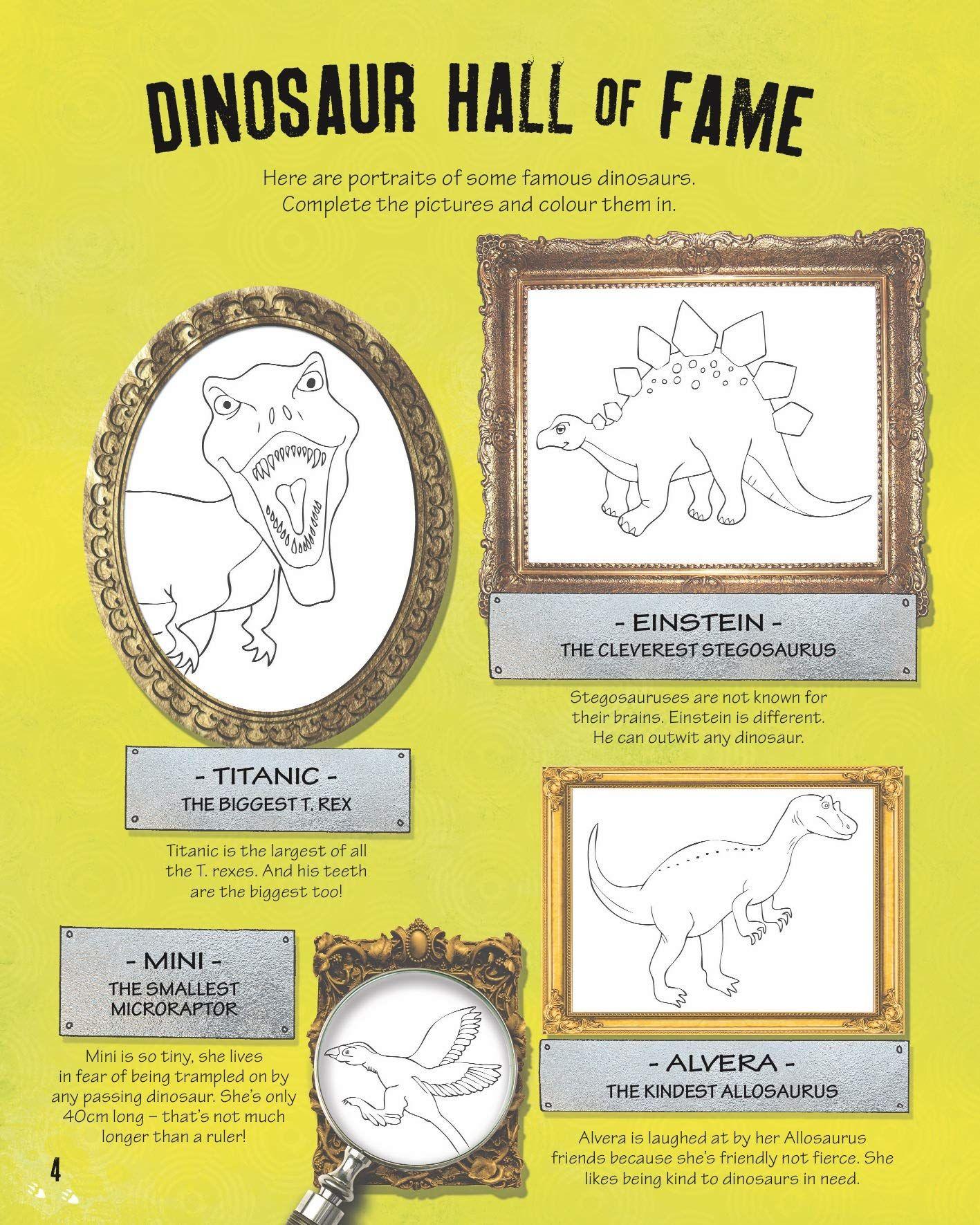 Sách - The Dinosaur Creativity Book by Penny Worms