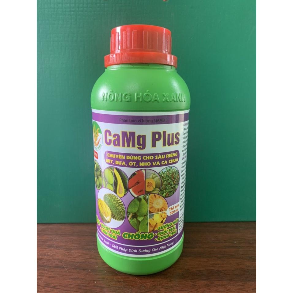 CaMg-Plus - SIÊU NGỌT QUẢ - LỚN TRÁI CHUYÊN DÙNG CHO MÍT, DƯA, ỚT, CÀ CHUA, MÃNG CẦU, NHO TÁO, CAM QUÍ - CHAI 0,5 LÍT