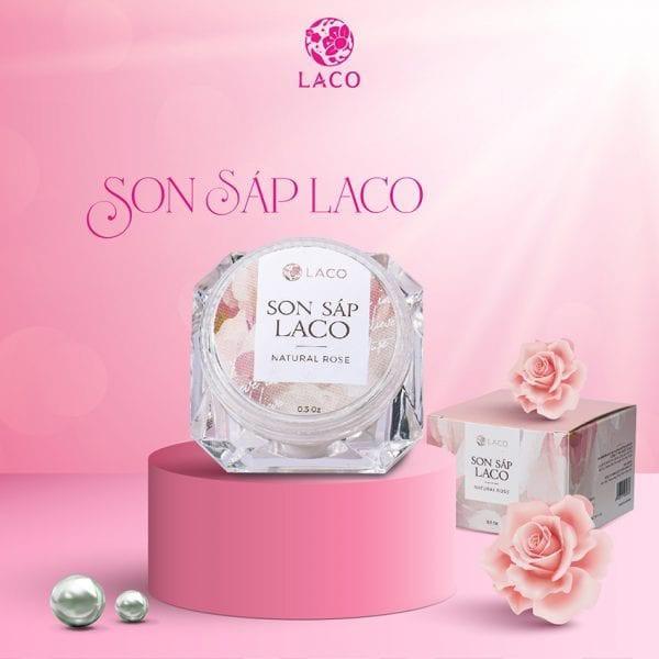 Son sáp LACO dưỡng môi hồng xinh hết khô nẻ Lacocosmetic.official